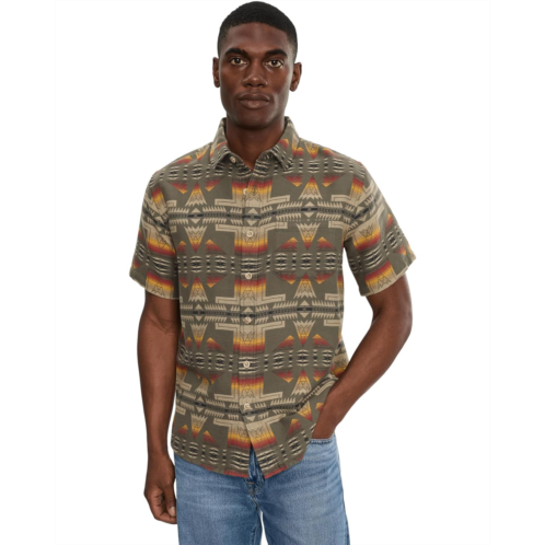 Mens Pendleton Gateway Chamois Shirt Short Sleeve