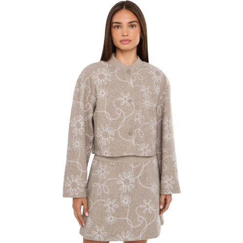 Womens UGG Botanic Embroidered Jacket