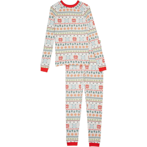 Pajamarama Nordic Fair Isle Long PJ Set (Little Kids/Big Kids)