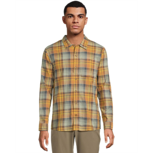 Mens Royal Robbins Redwood Plaid Long Sleeve