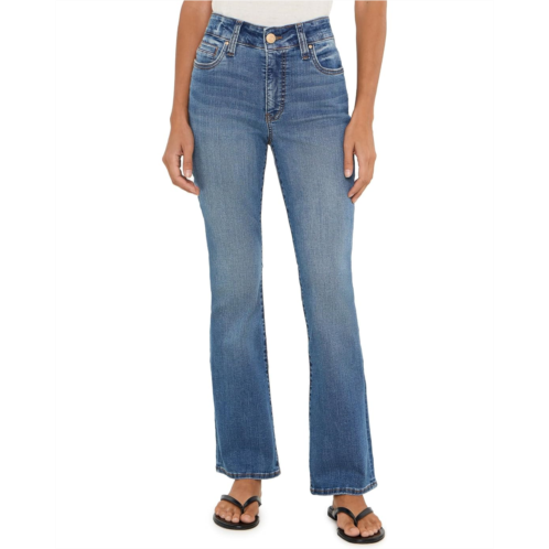 KUT from the Kloth Petite Natalie High-Rise Fab AB Bootcut in Interactive