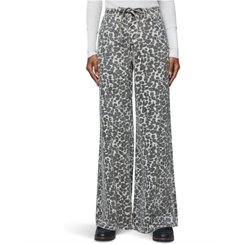 Splendid Lounge Denim Leopard Pants