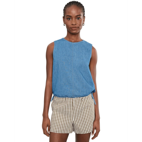Madewell Denim Cinched Shell Top