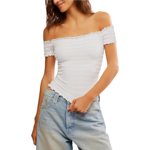 Womens Free People Pucker Up Seamless Tee