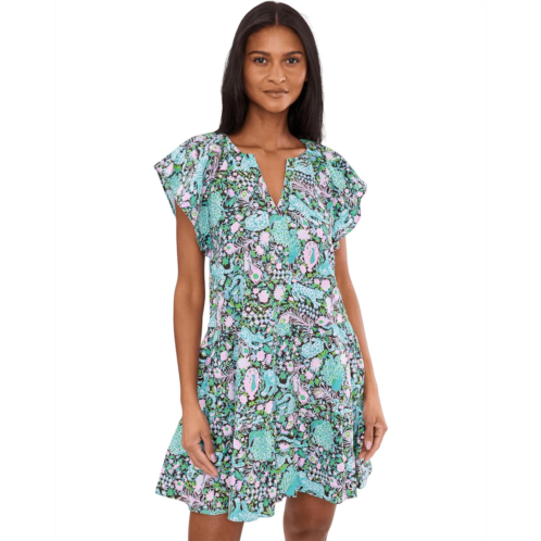 Womens Lilly Pulitzer Norella Linen Dress