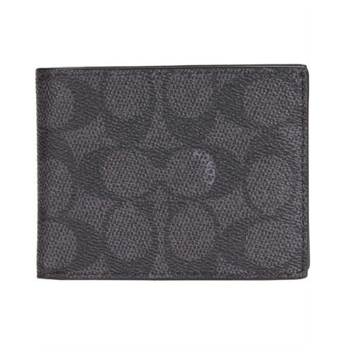 COACH Slim Billfold in Signature