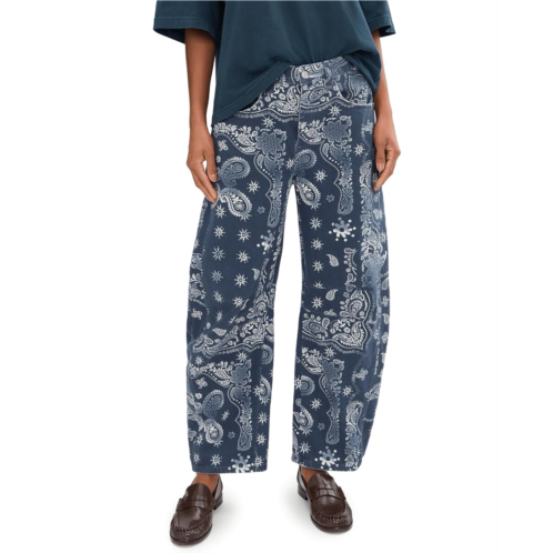 Womens Free People Good Luck Printed Barrel