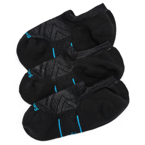 Womens Smartwool Run Targeted Cushion No Show Socks 3-Pack