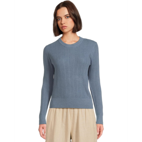 Lilla P Multi Stitch Pullover Sweater