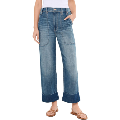 Liverpool Los Angeles 27 High-Rise Relaxed Straight Jeans with Utility Pockets
