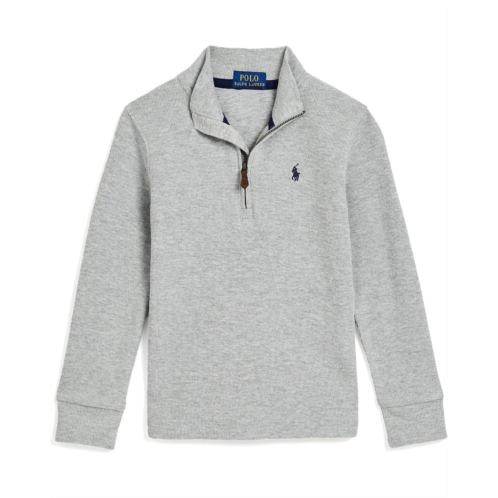 Boys Polo Ralph Lauren Kids Estate-Rib 3/4 Zip Pullover (Toddler/Little Kid)