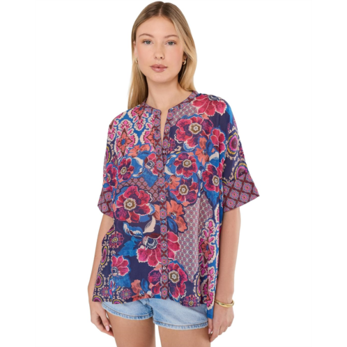 Johnny Was Shiro Button-Down Shirt