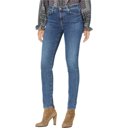 AG Jeans Prima Mid-Rise Cigarette in Vapor Goldrush