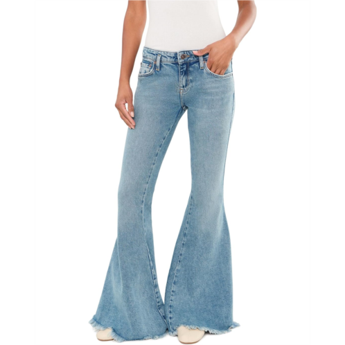 Womens Free People We The Free Emre Low Rise Flare Jeans