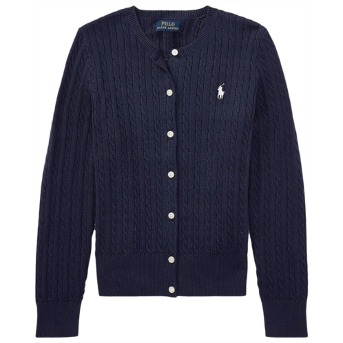 Polo Ralph Lauren Kids Cable Knit Cotton Cardigan (Big Kids)