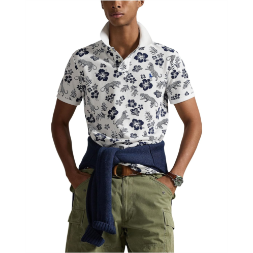 Mens Polo Ralph Lauren Classic Fit Tropical Mesh Polo Shirt