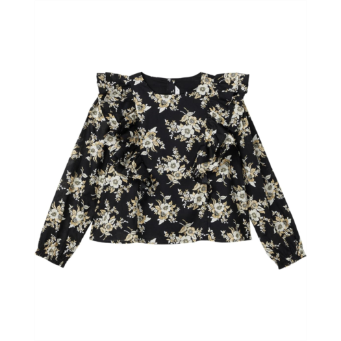 Janie and Jack Floral Woven Blouse (Toddler/Little Kid/Big Kid)