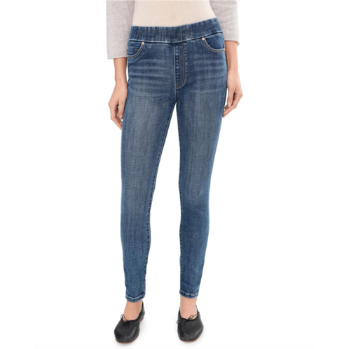 Womens Liverpool Los Angeles Sienna Mid-Rise Pull-On Skinny Jeans