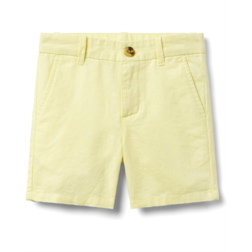 Janie and Jack Linen Flat Front Short (Toddler/Little Kids/Big Kids)