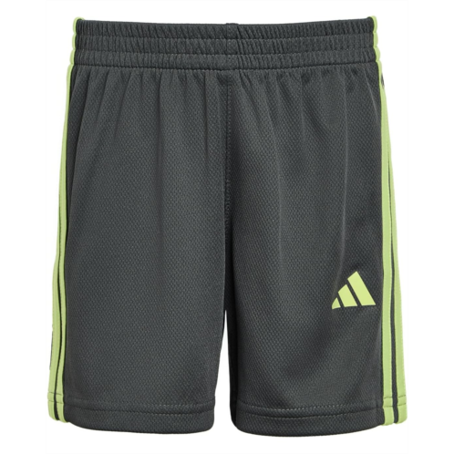 Boys adidas Kids Essentials 3-Stripe Shorts (Toddler/Little Kids)