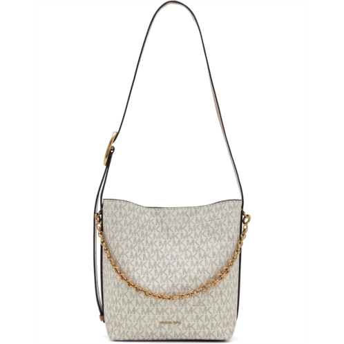 Michael Michael Kors Nolita Small Bucket Messenger w/ Chain