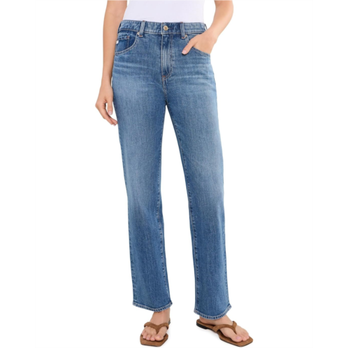 Womens AG Jeans Brinley Mid-Rise Straight Jeans