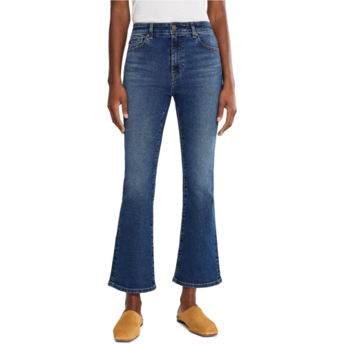 Womens AG Jeans Farrah Boot Crop Mid-Rise Fit Jeans