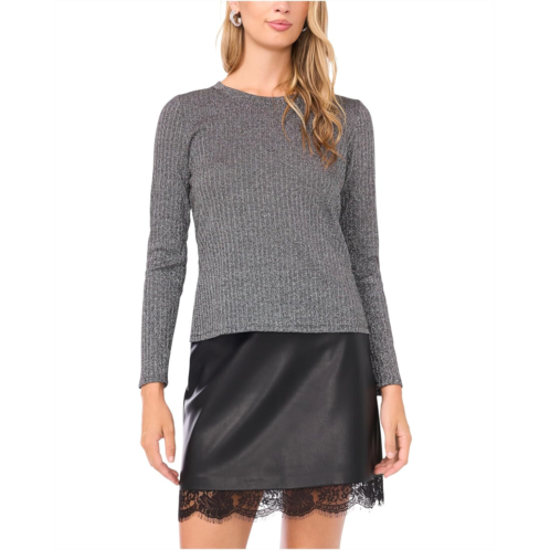 Vince Camuto Crew Neck Long Sleeve Top