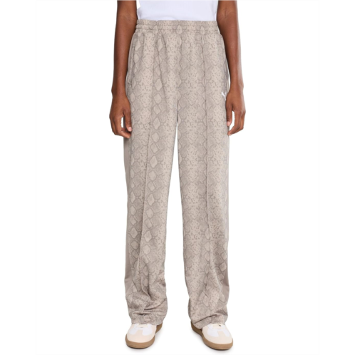 Womens PUMA T7 Snake Print Straight Leg Pants