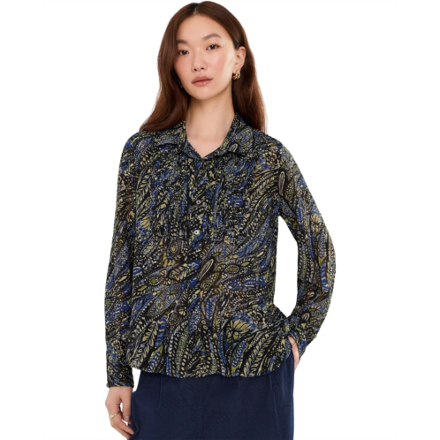 Womens NICZOE Portobello Paisley Chiffon Shirt