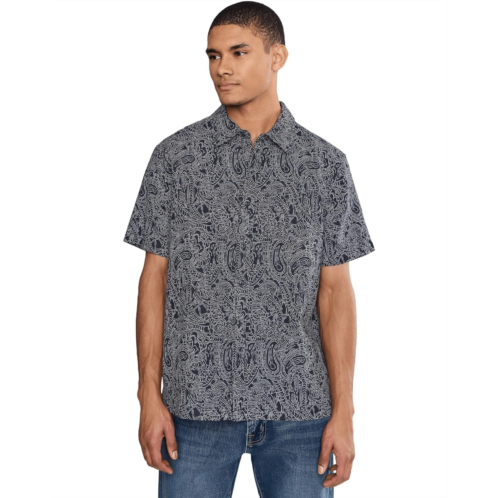 Liverpool Los Angeles Short Sleeve Button-Up Shirt