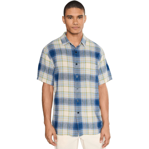 Mens Pendleton Dawson Linen Shirt Short Sleeve