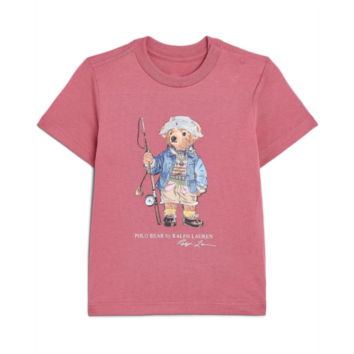 Boys Polo Ralph Lauren Kids Polo Bear Cotton Jersey Tee (Infant)