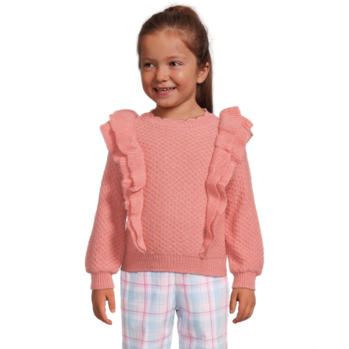 Janie and Jack Ruffle Sweater (Infant)
