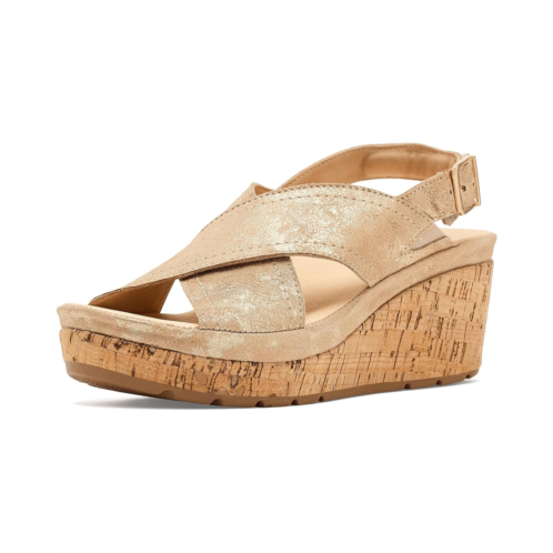Womens Samuel Hubbard Portola Slingback Wedge