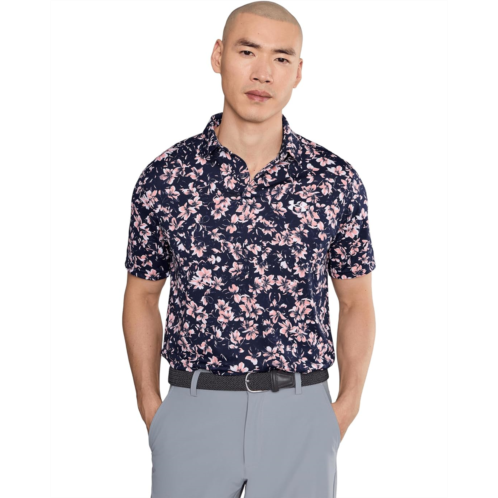 Mens Under Armour Golf Matchplay Printed Golf Polo