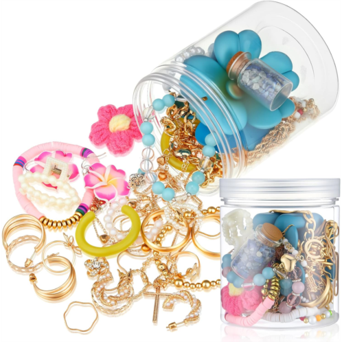 Tondiamo Mystery Jewelry Jar 30-35 Pcs for Woman Surprise Gift Box Set