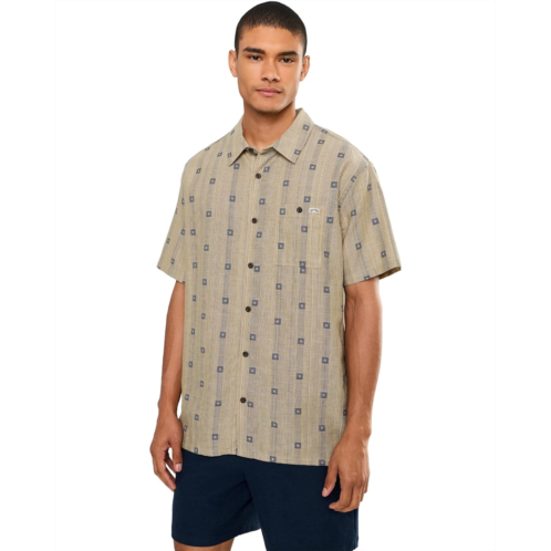 Mens Billabong Sundays Jacquard Short Sleeve