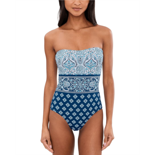 Tommy Bahama Noble Pineapple Bandeau one-piece