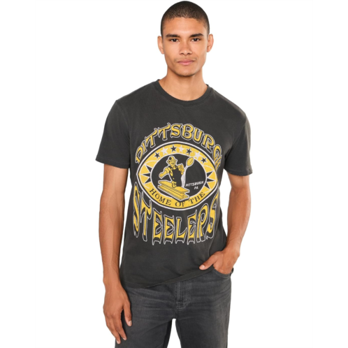 Mens Junk Food Clothing NFL Pittsburgh Steelers Home Vintage Tee