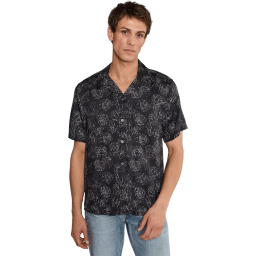 Mens John Varvatos Dan Camp Collar Shirt