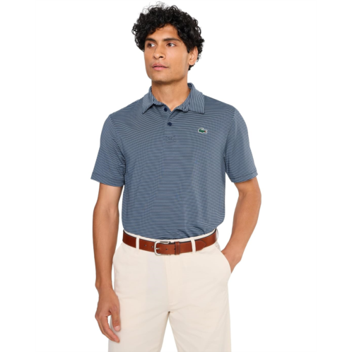 Mens Lacoste Regular Fit Printed Golf Polo Shirt