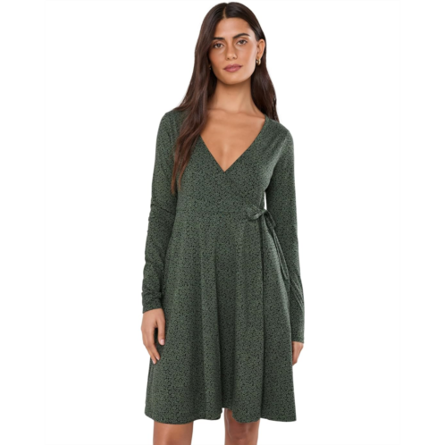 Womens Toad&Co Freesia Wrap Long Sleeve Dress