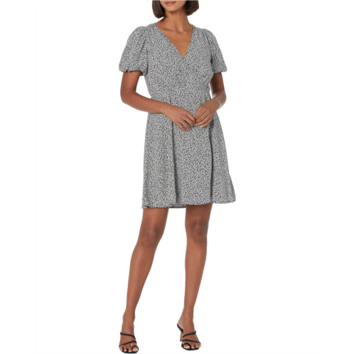 Madewell Challis Wrap Mini Dress in Tudor Floral