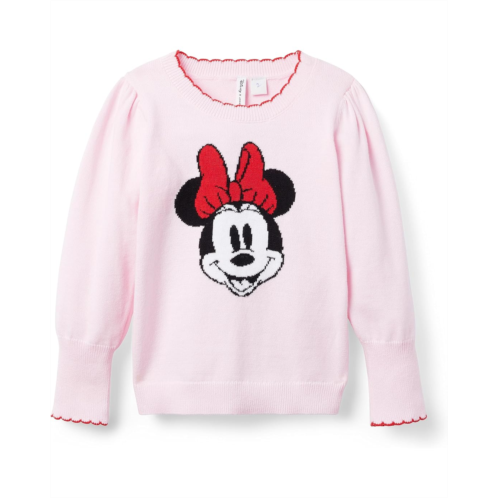 Janie and Jack Minnie Mouse Sweater (Toddler/Little Kid/Big Kid) Janie and Jack Minnie Mouse Sweater (Toddler/Little Kid/Big Kid)