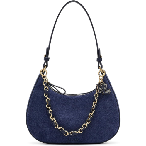 POLO Ralph Lauren Lauren Ralph Lauren Suede Medium Marcy Zip Shoulder Bag