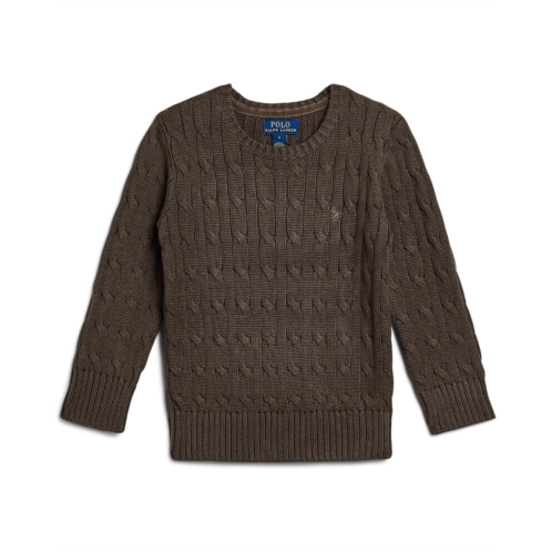 Boys Polo Ralph Lauren Kids Cable-Knit Cotton Sweater (Toddler/Little Kid)
