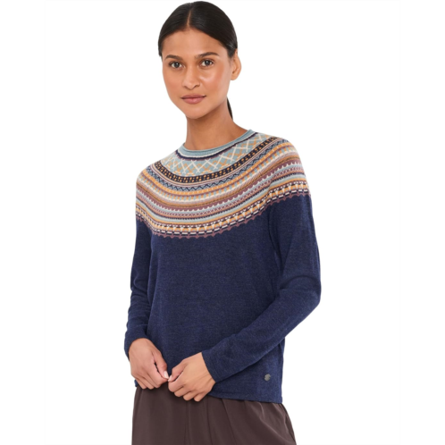 Womens Royal Robbins Westlands Fairisle Crew