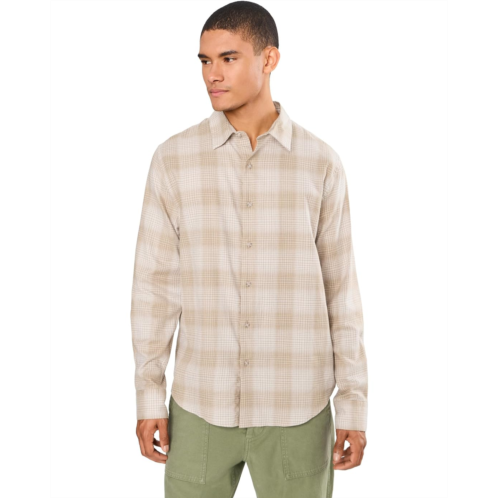 Mens Vince Ballow Plaid Long Sleeve