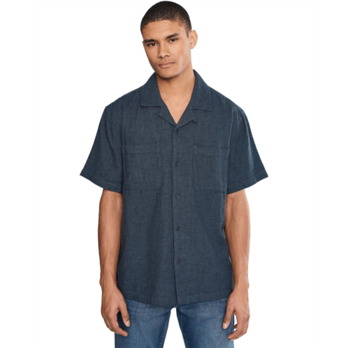 Liverpool Los Angeles Short Sleeve Button-Up Camp Shirt